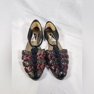 Mootsies Tootsies Braided Leather Sandals Size 8